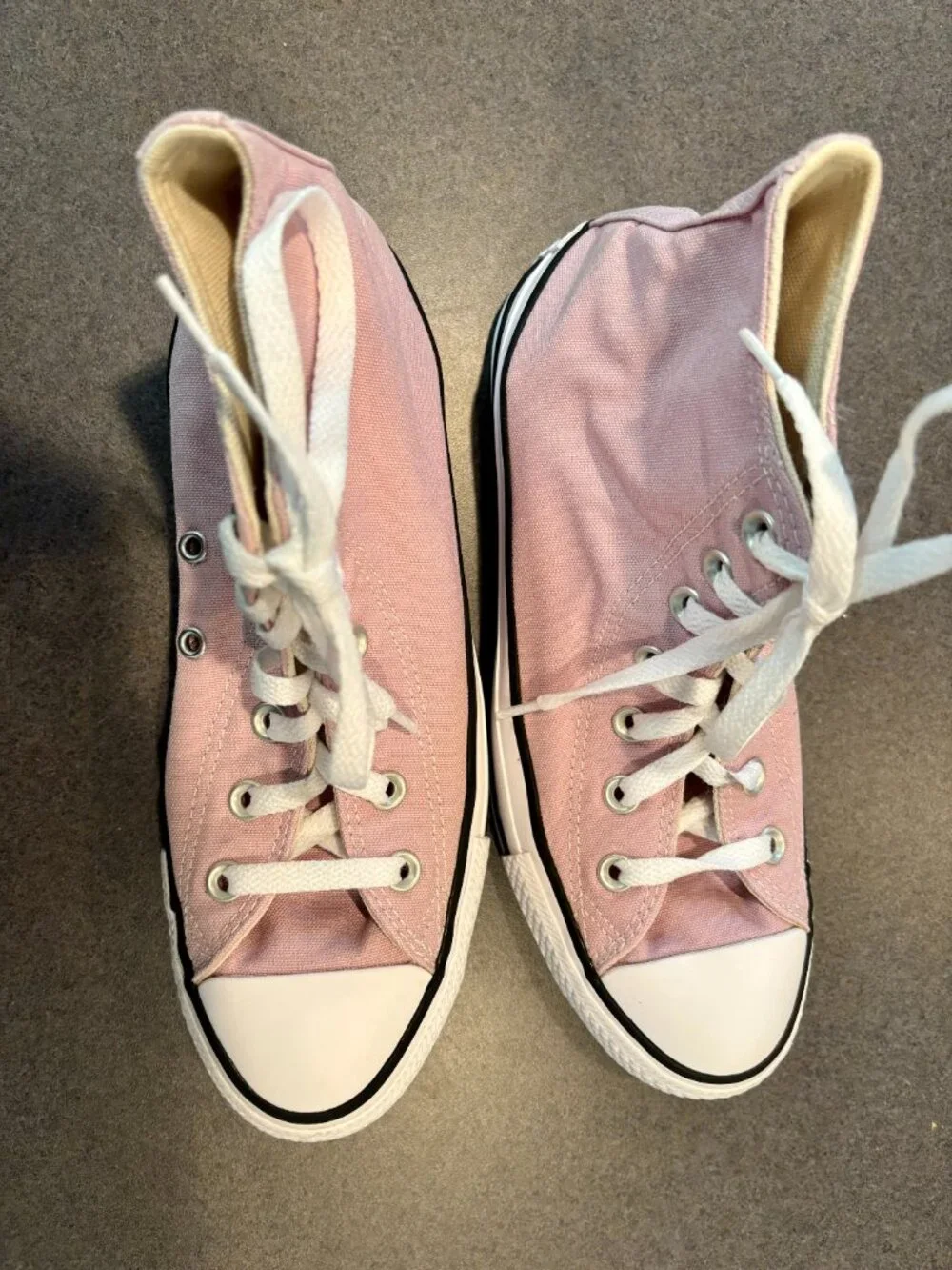 ~~Converse Chuck Taylor All Star Hi Pink Womens 8 Mens 6..VGUC!!!